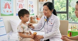 Viêm phổi ở trẻ em: Phát hiện sớm và dùng thuốc đúng cách
