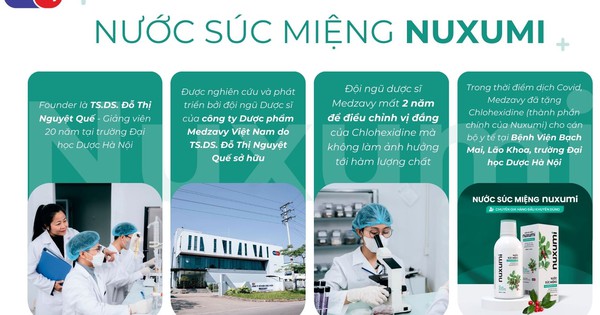 NUXUMI: Khẳng định thương hiệu Việt với giá trị cốt lõi ‘chuẩn dược khoa’