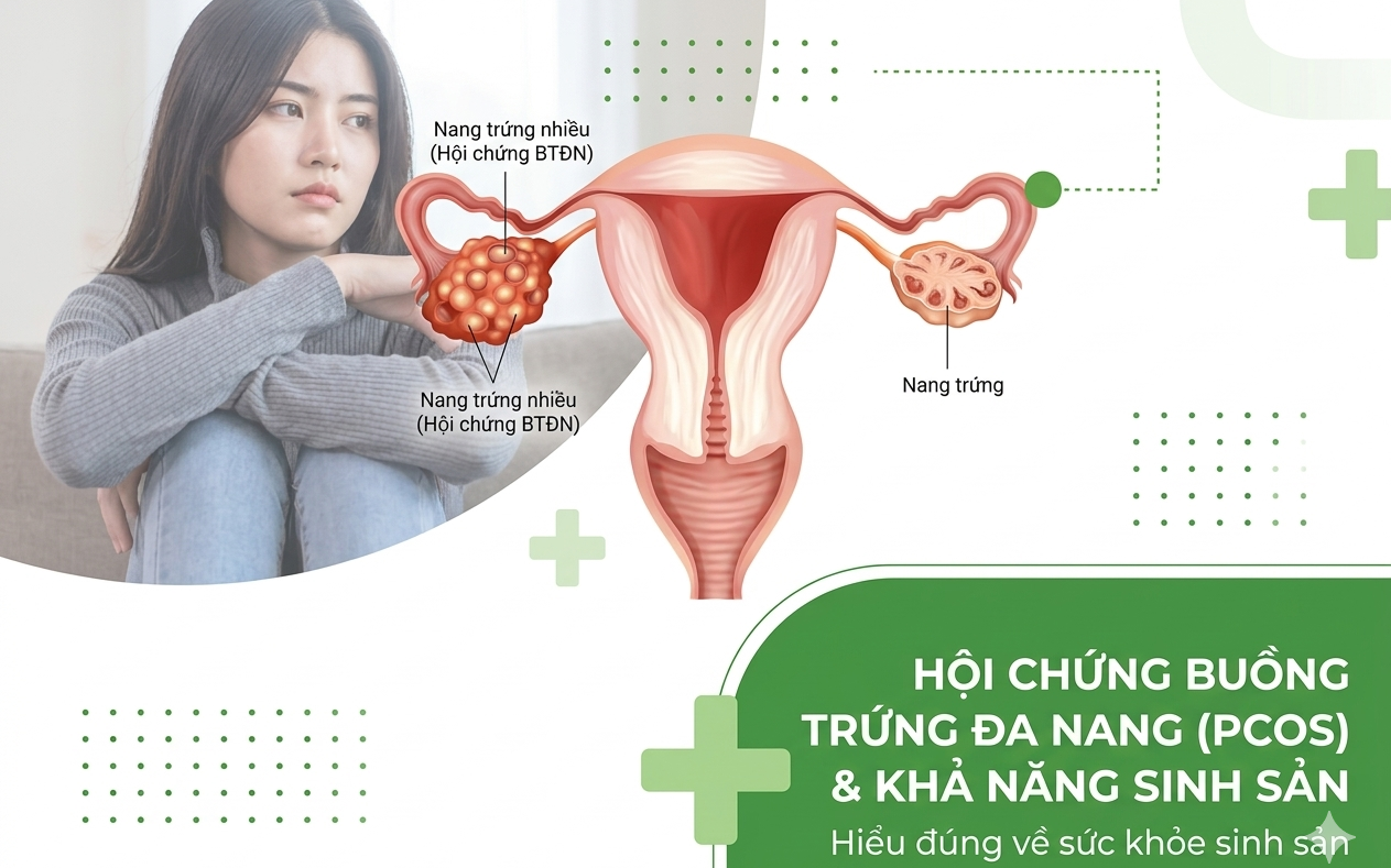 4 cách cải thiện khả năng sinh sản ở phụ nữ mắc Hội chứng buồng trứng đa nang