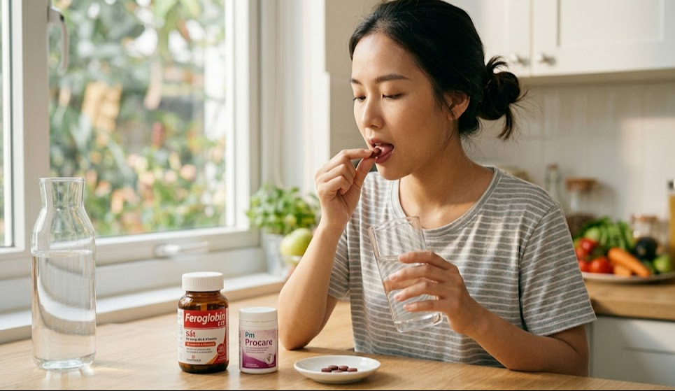 Sau kỳ kinh nguyệt, bổ sung sắt thế nào để cơ thể nhanh hồi phục?- Ảnh 2. Sau kỳ kinh nguyệt, bổ sung sắt thế nào để cơ thể nhanh hồi phục?- Ảnh 2.