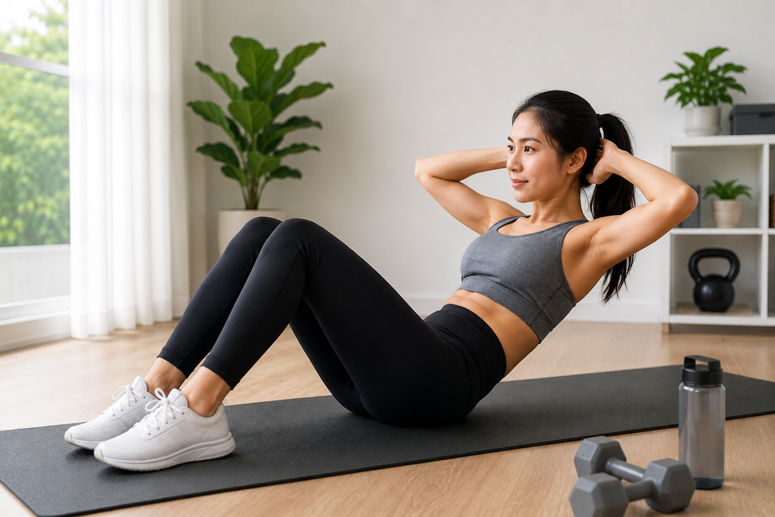 Tập cơ bụng có giúp làm giảm mỡ vùng eo?- Ảnh 2. Tập cơ bụng có giúp làm giảm mỡ vùng eo?- Ảnh 2.
