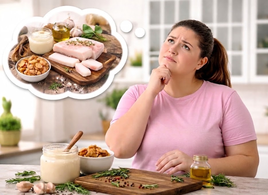 Giảm cân có phải kiêng mỡ lợn hoàn toàn?- Ảnh 2. Giảm cân có phải kiêng mỡ lợn hoàn toàn?- Ảnh 2.