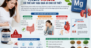 Điều gì xảy ra khi cơ thể dư thừa magie?