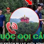 4 giờ nghẹt thở giải cứu 2 du khách bị lạc giữa rừng Tây Yên Tử sau cuộc gọi cầu cứu