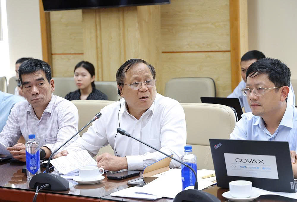 Thứ trưởng Nguyễn Thị Liên Hương tiếp, làm việc với đoàn công tác Nhóm phụ trách Quốc gia của Quỹ Toàn cầu- Ảnh 3.