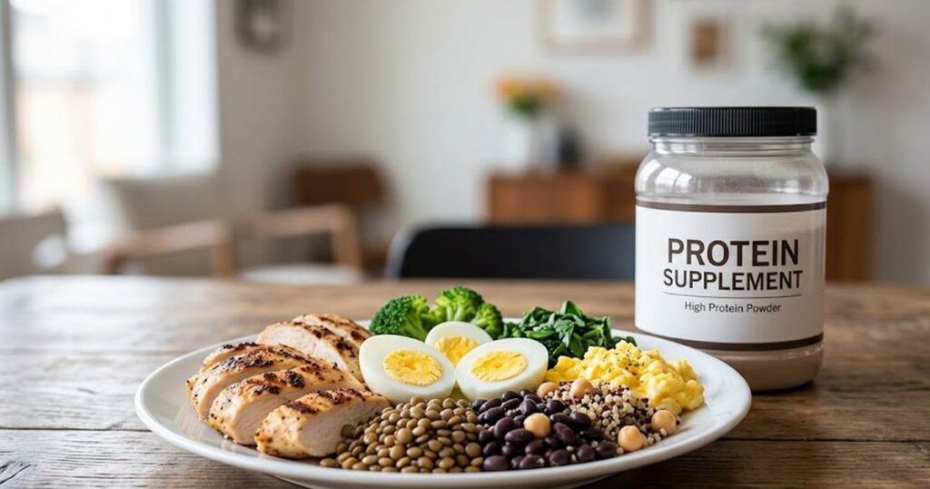 Ăn nhiều protein vì sợ mất cơ có gây hại cho thận không?