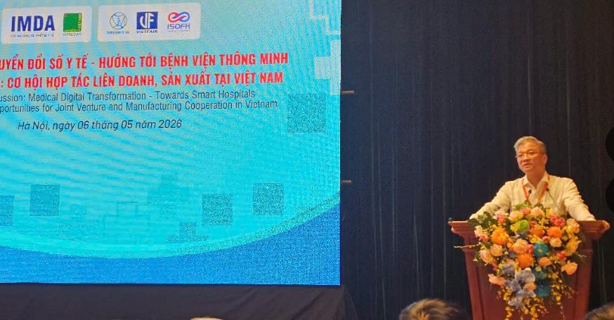 photo-1778069477113-17780694775771130309042 Chuyển đổi số y tế - Chìa khóa tiến tới bệnh viện thông minh và hệ sinh thái sản xuất nội địa TBYT- Ảnh 1.