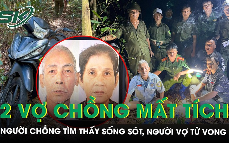 Bí ẩn vụ hai vợ chồng mất tích khi đi hái lá: Người chồng tìm thấy sống sót, người vợ tử vong