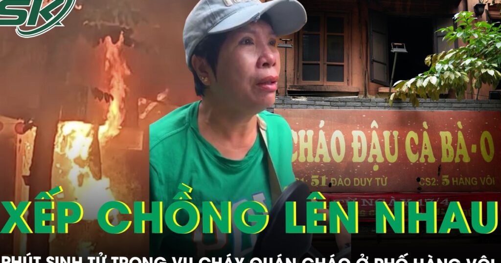 Phút sinh tử trong vụ cháy quán cháo: Gia đình 4 người lớn trốn vào nhà vệ sinh, nằm xếp chồng lên nhau