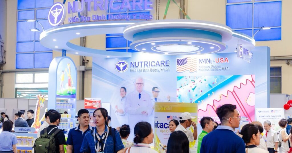 Nutricare mang giải pháp dinh dưỡng khoa học đến Vietnam Dairy 2026, thu hút đông đảo khách tham quan