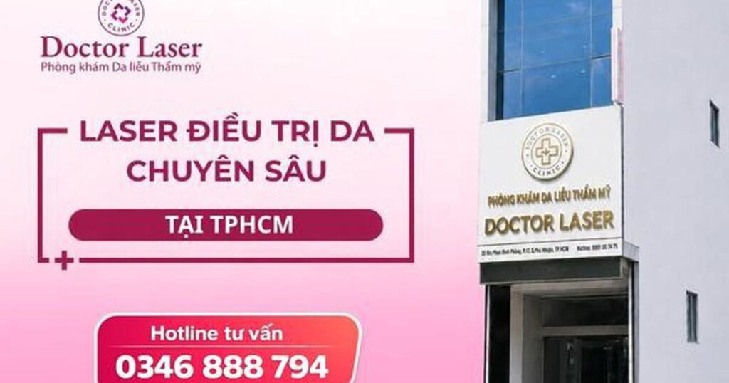 Phòng khám Da liễu Thẩm mỹ ứng dụng laser chuyên sâu