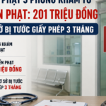 5 phòng khám tư ở Hà Nội bị xử phạt, nhiều cơ sở bị tước giấy phép 3 tháng