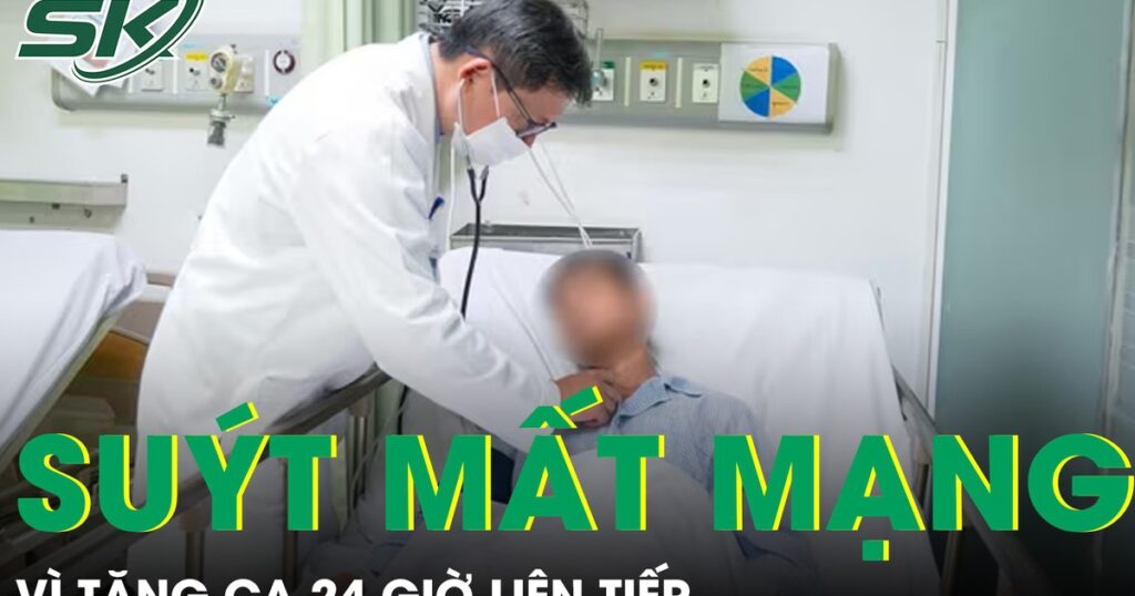 Tăng ca 24 giờ liên tiếp người đàn ông 40 tuổi suýt trả giá bằng mạng sống