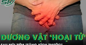 Dương vật hoại tử sau mũi tiêm ‘tăng kích thước’