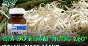 Giá đỗ ngâm hóa chất tuồn ra thị trường nguy hại sức khỏe thế nào?