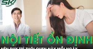 Muốn nội tiết ổn định, phụ nữ nên duy trì thói quen này mỗi ngày