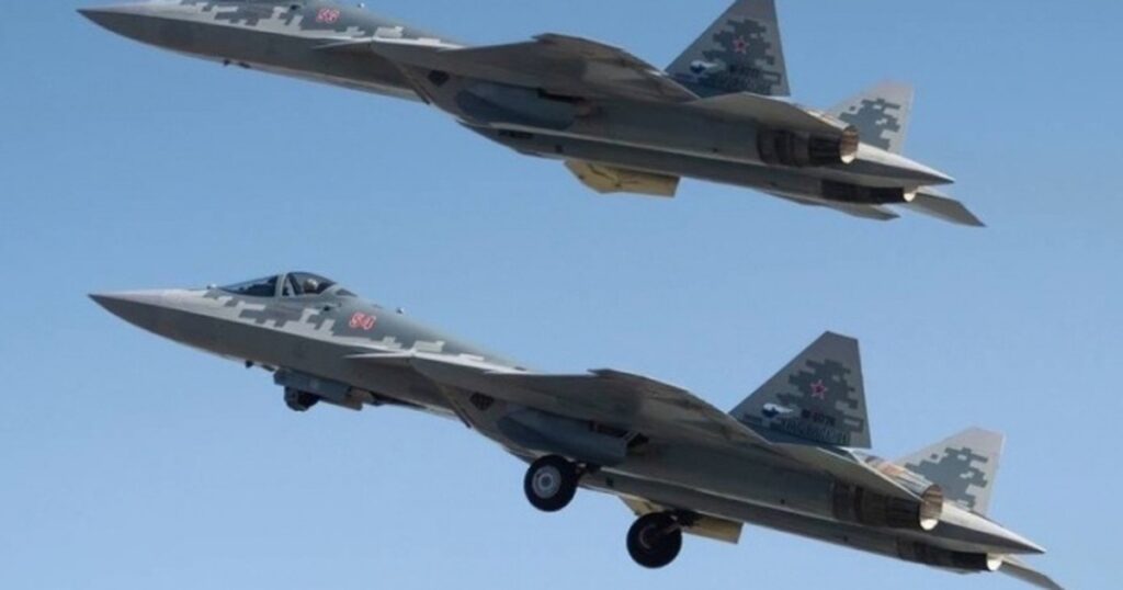 Tiêm kích Su-57 Nga tung hoành trên khắp chiến tuyến Ukraine