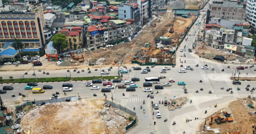 Hà Nội điều chỉnh giao thông nút La Thành – Nguyễn Chí Thanh thi công metro tuyến số 5