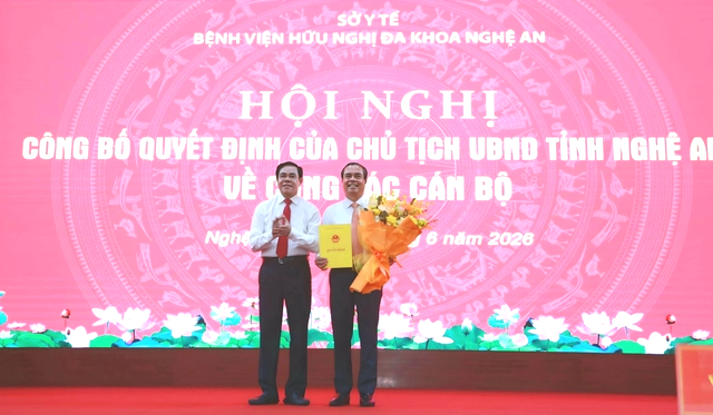Tân Giám đốc Bệnh viện Hữu nghị Đa khoa Nghệ An: Xây dựng bệnh viện thông minh, chuyên nghiệp và hiện đại- Ảnh 1.