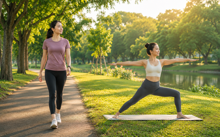 Sau tuổi 50, đi bộ nhanh hay đi bộ lâu quan trọng hơn? - Ảnh 1.