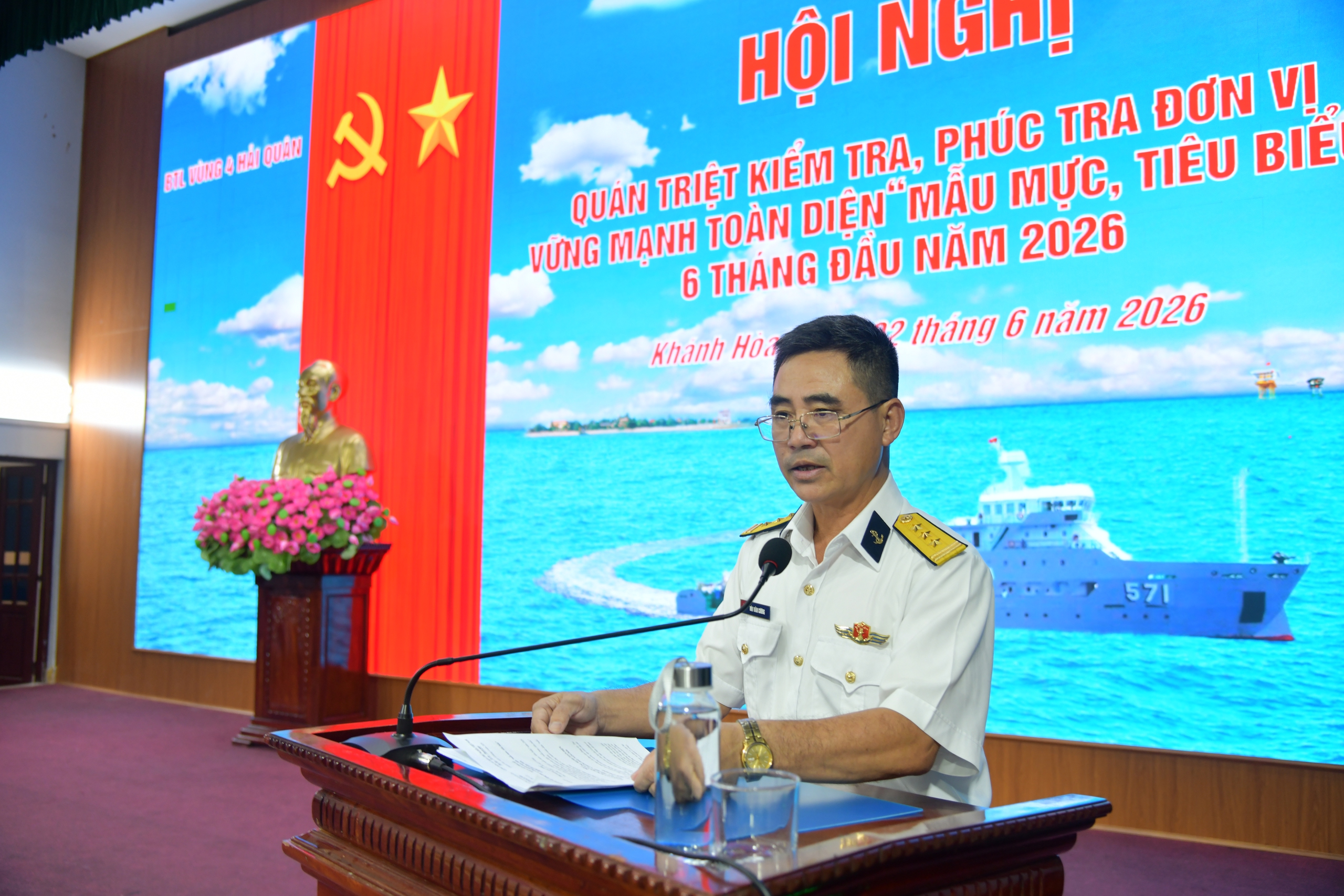 Bộ Tư lệnh Vùng 4 kiểm tra đơn vị vững mạnh toàn diện tại Lữ đoàn 955- Ảnh 1.