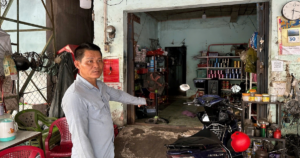 Bắt Nguyễn Duy Xuyên cầm dao đuổi chém hàng xóm