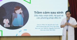 Người mẹ trẻ phải điều trị sức khỏe tâm thần vì có biểu hiện bất thường sau sinh