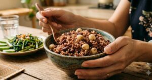 Mẹo nấu cơm gạo lứt thơm ngon và giảm chỉ số đường huyết hiệu quả nhất