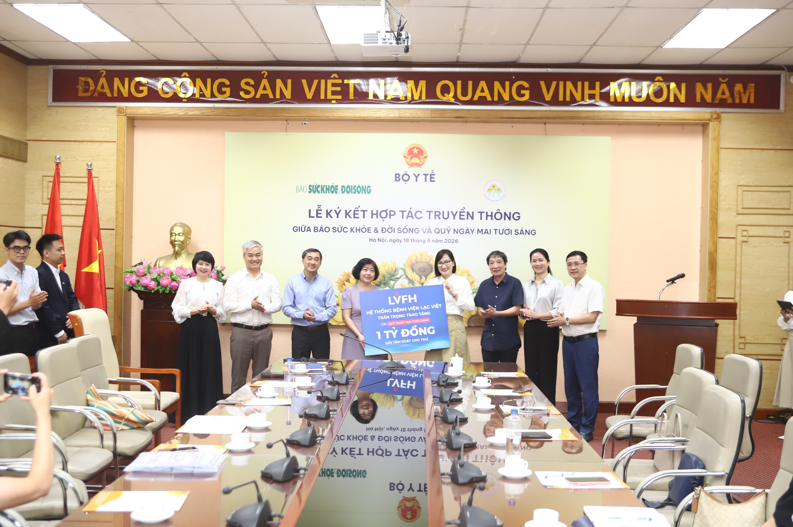 Báo Sức khỏe & Đời sống cùng Quỹ Ngày mai tươi sáng hợp tác lan tỏa thông điệp nhân ái, huy động hỗ trợ bệnh nhân ung thư- Ảnh 5.
