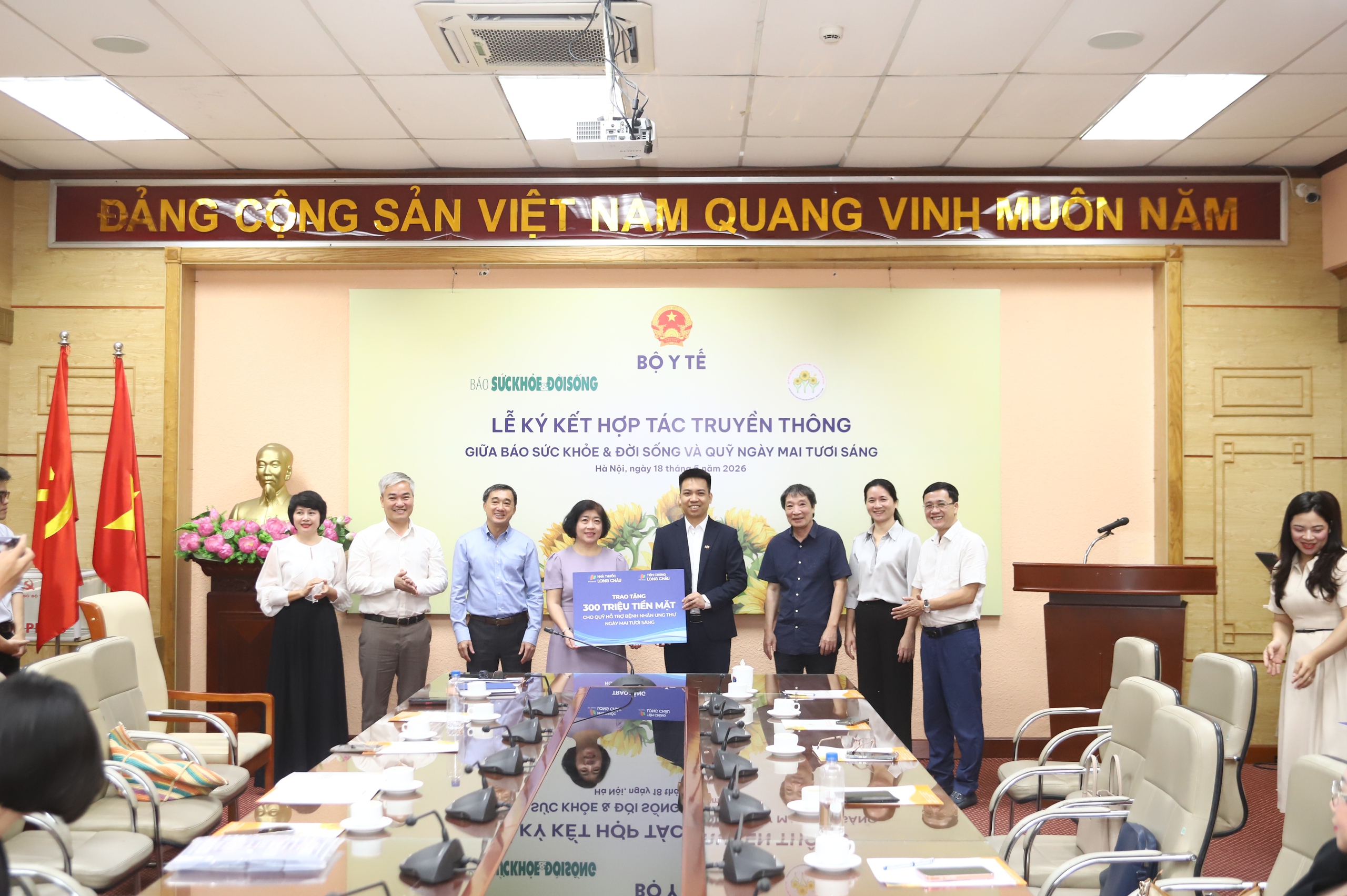 Báo Sức khỏe & Đời sống cùng Quỹ Ngày mai tươi sáng hợp tác lan tỏa thông điệp nhân ái, huy động hỗ trợ bệnh nhân ung thư- Ảnh 6.