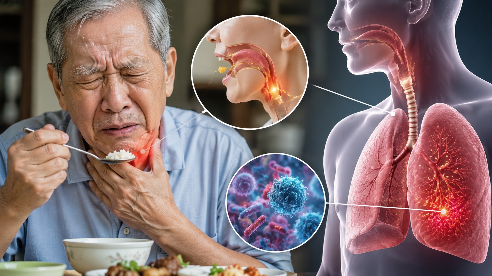 Những bài tập cơ vùng cổ họng cho người lớn tuổi có dấu hiệu khó nuốt- Ảnh 1.