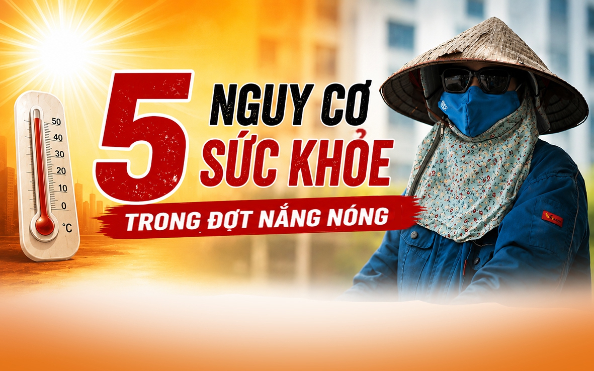 Mưu sinh dưới nắng nóng, đừng quên bảo vệ sức khỏe- Ảnh 2.