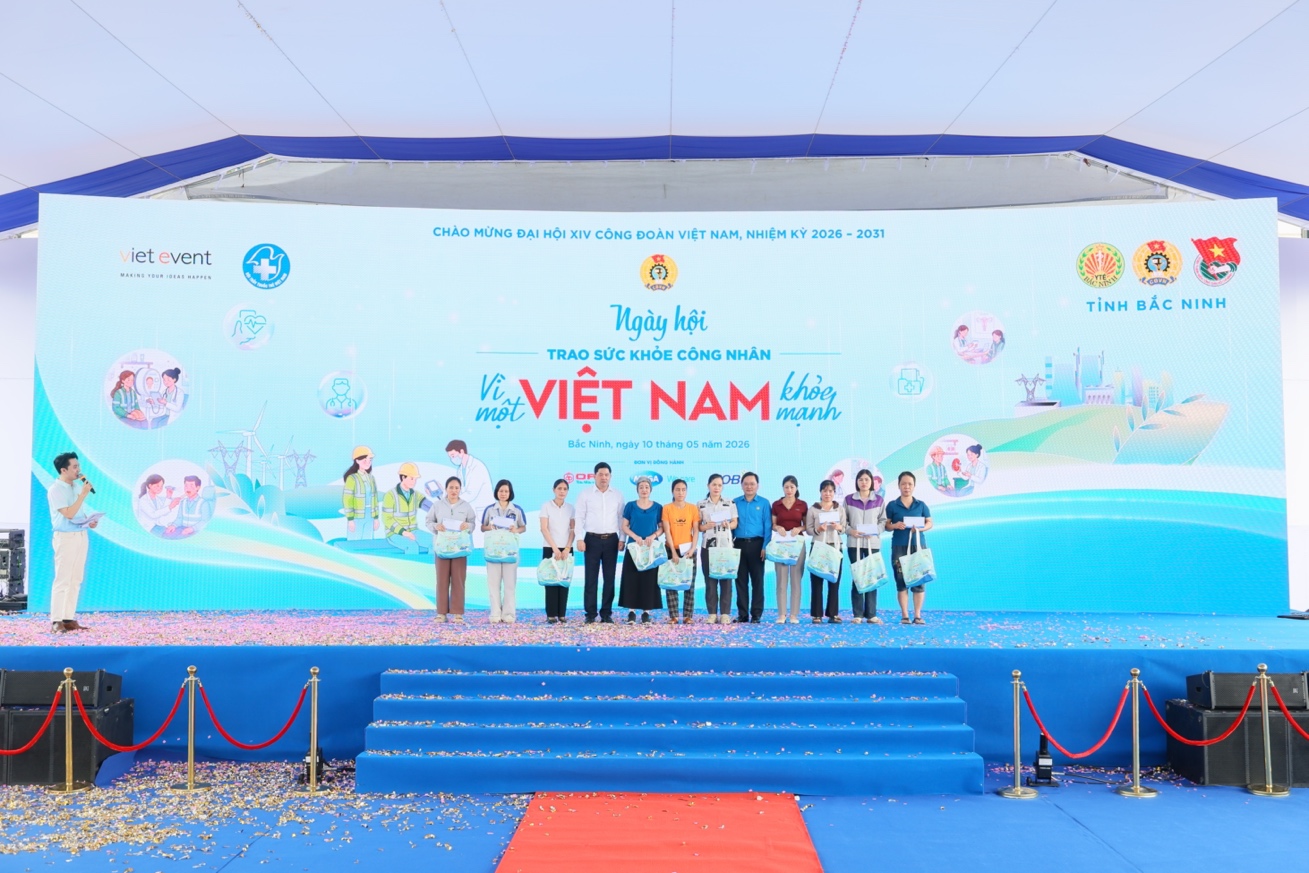 3.000 người lao động ở Bắc Ninh thụ hưởng chương trình 'Trao sức khỏe công nhân – Vì một Việt Nam khỏe mạnh' năm 2026- Ảnh 4.