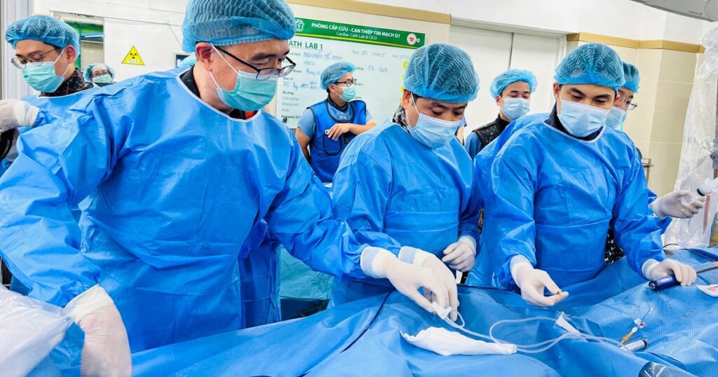Bước đột phá trong triệt đốt rung nhĩ bằng năng lượng từ xung tại Viện Tim mạch Việt Nam