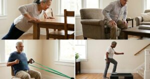 Bài tập 4 phút mỗi ngày trong 12 tuần giúp người cao tuổi tăng khả năng vận động