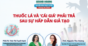 Truyền hình trực tuyến: “Thuốc lá và cái giá phải trả sau sự hấp dẫn giả tạo”