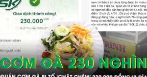 Thực khách tố quán cơm gà ở Đà Nẵng ‘chặt chém’ 2 đĩa cơm giá 230.000 đồng, chính quyền vào cuộc