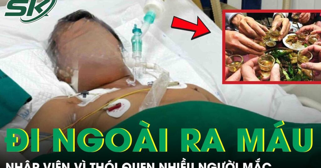 Người đàn ông nôn ra máu, gan tổn thương nặng vì thói quen nhiều người vẫn làm hằng ngày