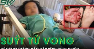Bé gái 23 tháng tuổi suýt tử vong vì căn bệnh quen thuộc