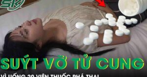 Thai phụ 31 tuần suýt vỡ tử cung vì uống 20 viên thuốc phá thai