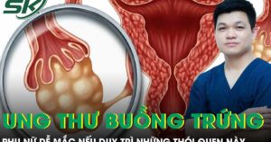 Phụ nữ dễ mắc ung thư buồng trứng nếu duy trì những thói quen này