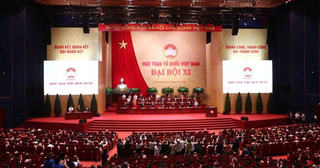 Khai mạc phiên thứ nhất Đại hội đại biểu toàn quốc MTTQ Việt Nam lần thứ XI