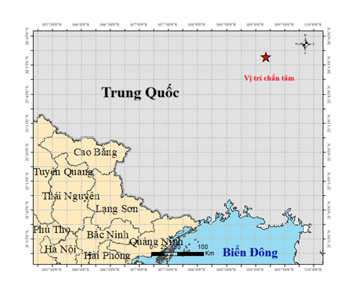 Động đất ở Trung Quốc gây rung lắc nhiều tòa nhà cao tầng ở Hà Nội- Ảnh 1.