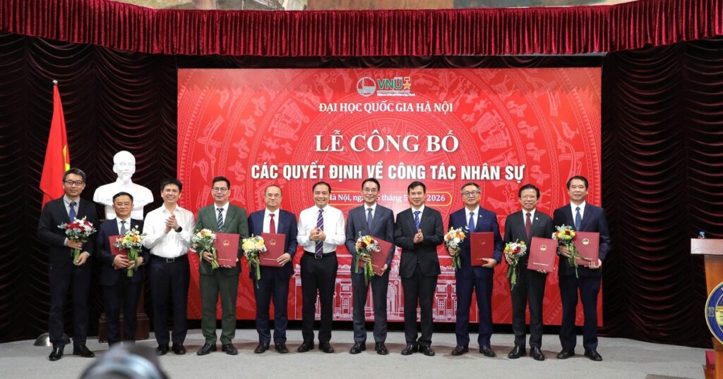 Đại học Quốc gia Hà Nội bổ nhiệm, kiện toàn lãnh đạo nhiều trường thành viên