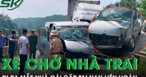 Xe chở nhà trai đi ra mắt nhà gái gặp tai nạn liên hoàn ở Hà Tĩnh khiến nhiều người thót tim