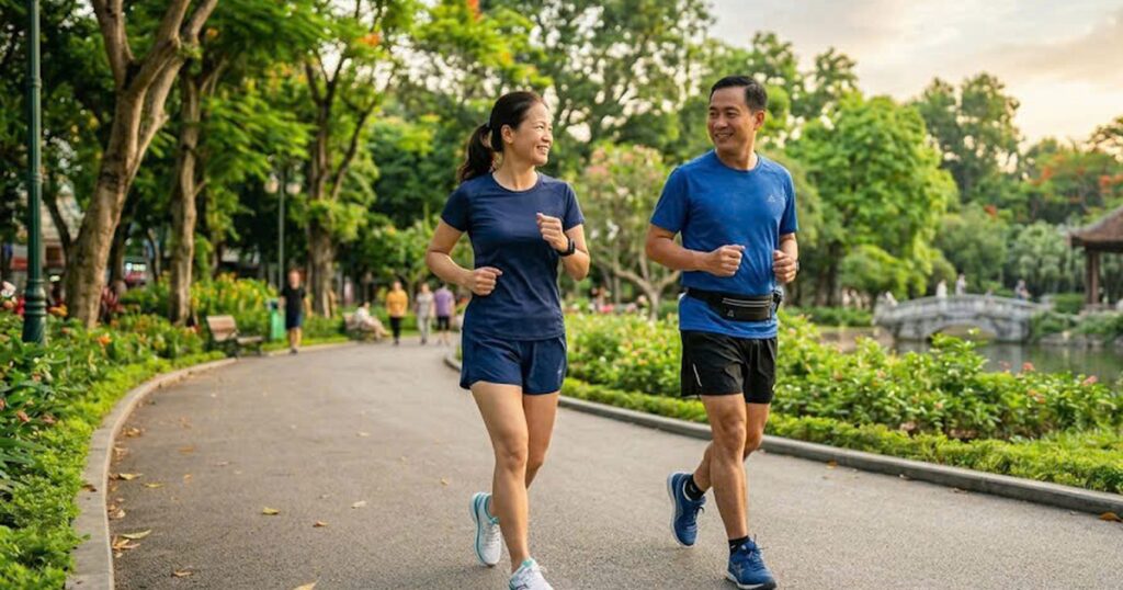 5 lợi ích sức khỏe của đi bộ kiểu Nhật
