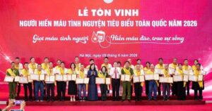 Tôn vinh 100 người hiến máu tiêu biểu toàn quốc: Lan tỏa những câu chuyện đẹp về tình người