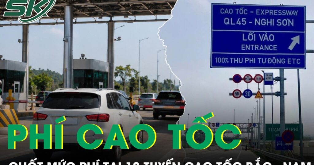 Bộ Xây dựng chốt mức phí tại 13 tuyến cao tốc Bắc – Nam